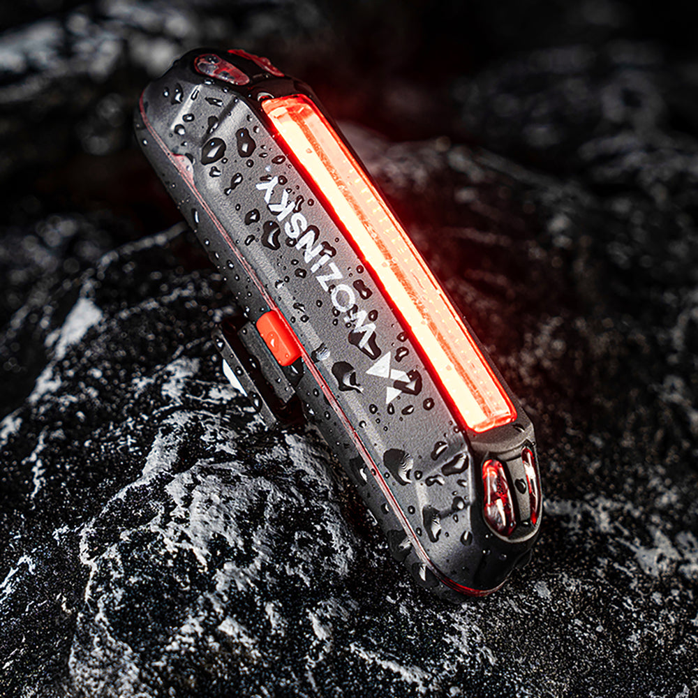 Wozinsky WSBLB2 Front (400 lm) and Rear USB-C Bike Light Set - Black_8