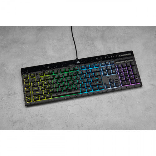 Corsair K55 RGB PRO teclado USB QWERTY Español Negro_10