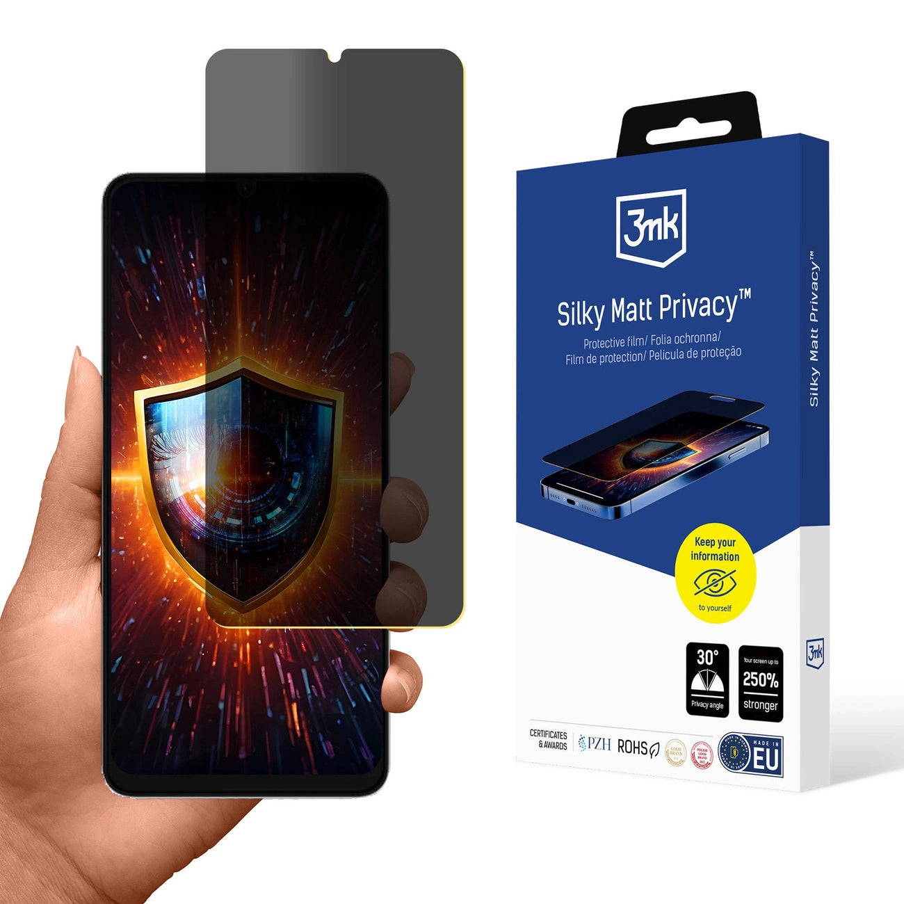 Folia ochronna prywatyzująca matowa 3mk Silky Matt Privacy na uleFone Note 21_0