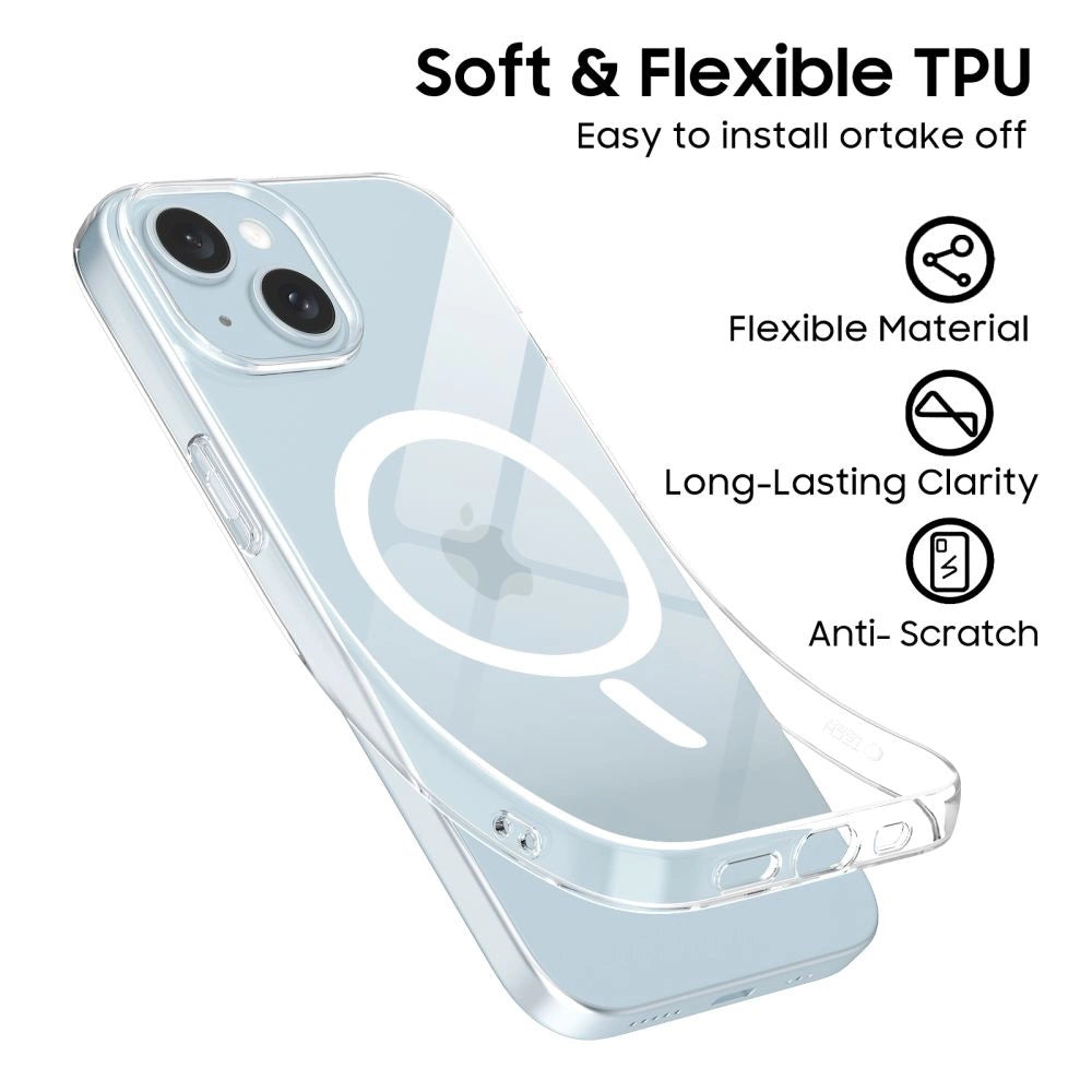 Etui Tech-Protect FlexAir MagSafe na iPhone 15 - przezroczyste_4