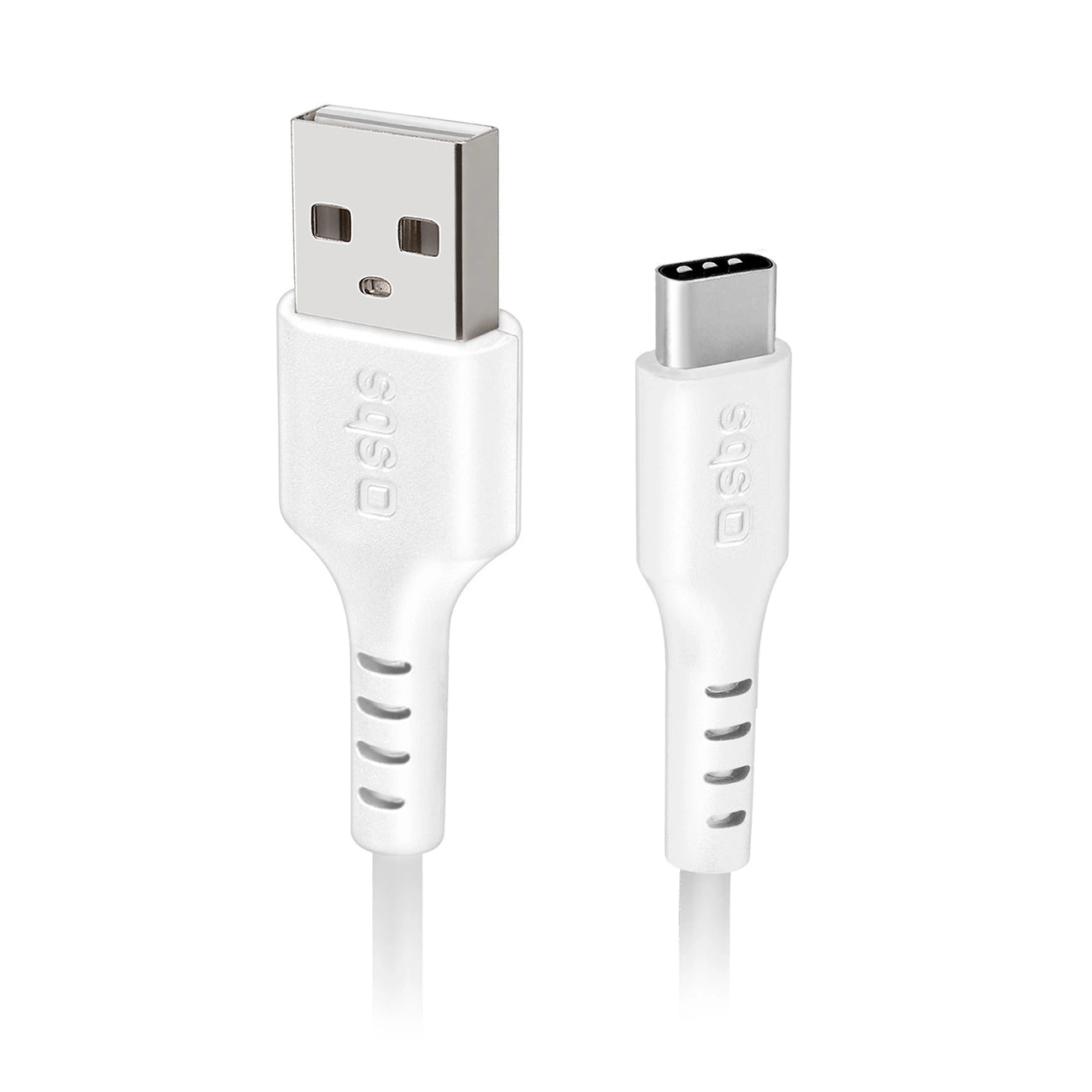 SBS TECABLEMICROC15W USB-A - USB-C Cable 1.5m - White_0
