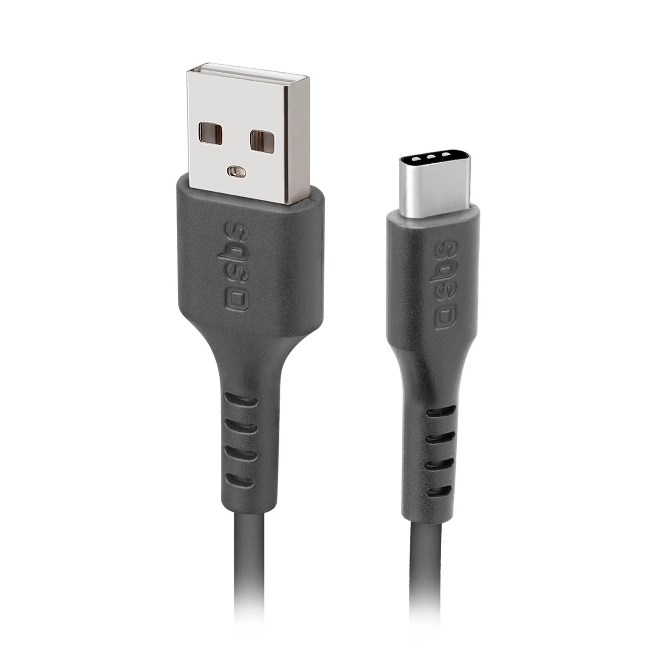 SBS TECABLETC220K USB-A - USB-C Cable 2 m - Black_0