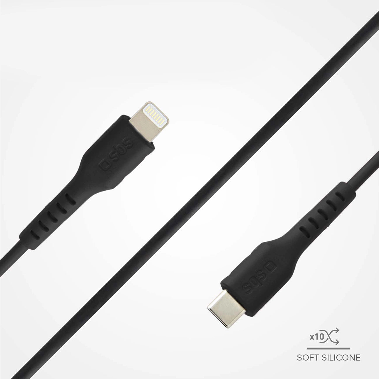SBS TECABLELIGTC1K USB-C - Lightning cable 1m - black_4