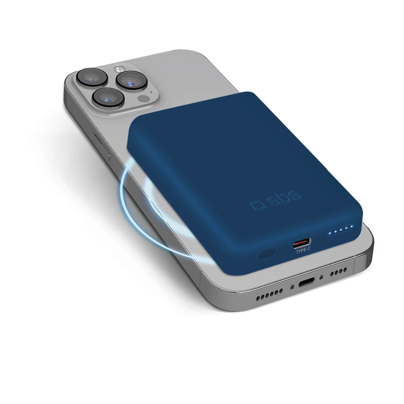 Powerbank SBS TEBB5000MAG1CB 5000 mAh compatible with MagSafe - blue_0
