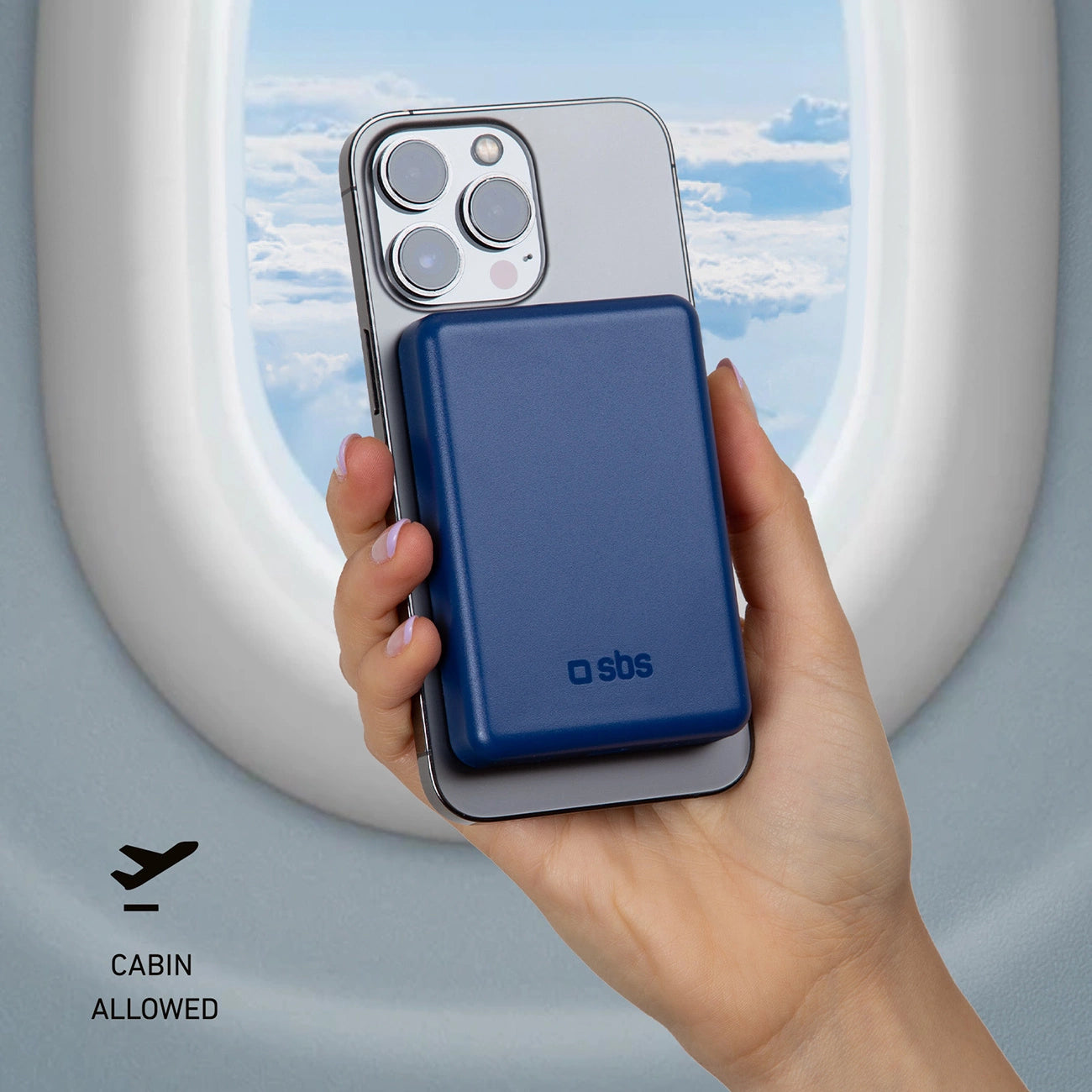 Powerbank SBS TEBB5000MAG1CB 5000 mAh compatible with MagSafe - blue_2