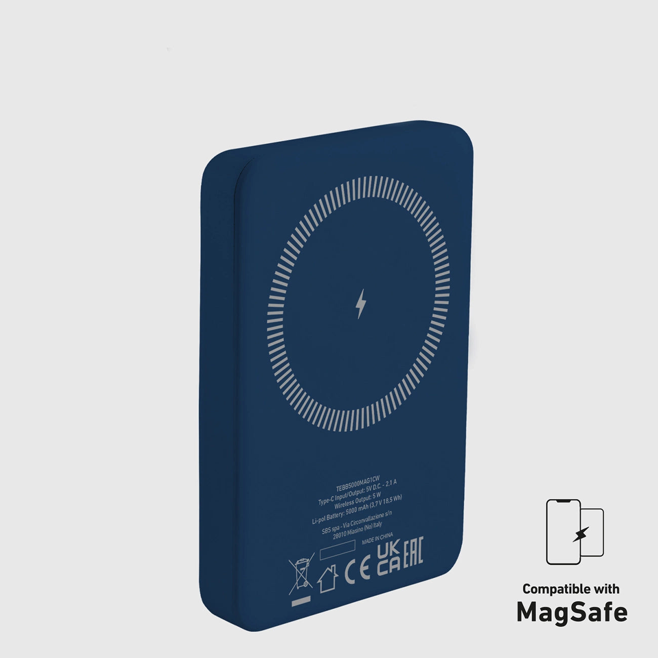Powerbank SBS TEBB5000MAG1CB 5000 mAh compatible with MagSafe - blue_7