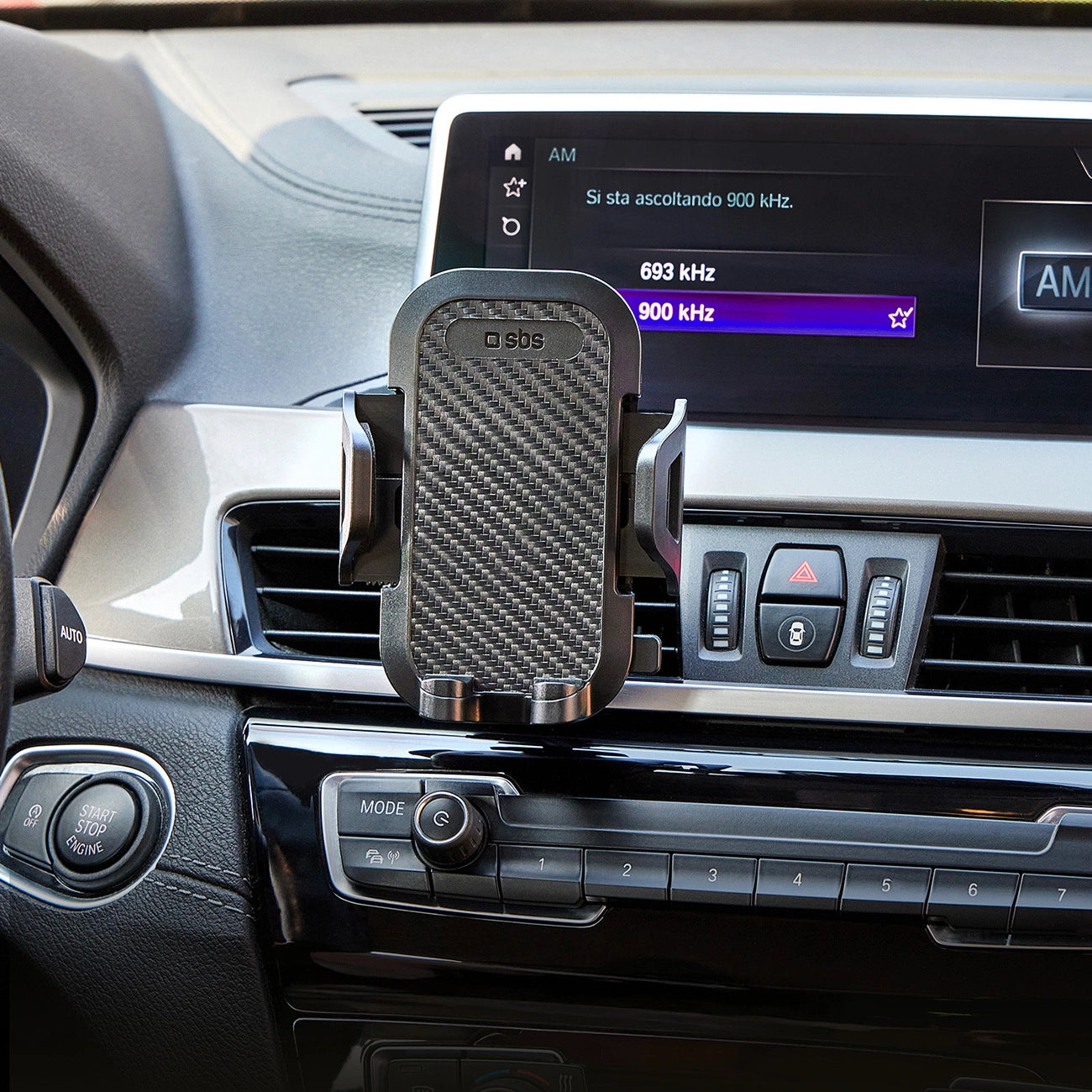 SBS TEHWSUPCLIPSTG smartphone holder for air vent, with reinforced jaws - black_5