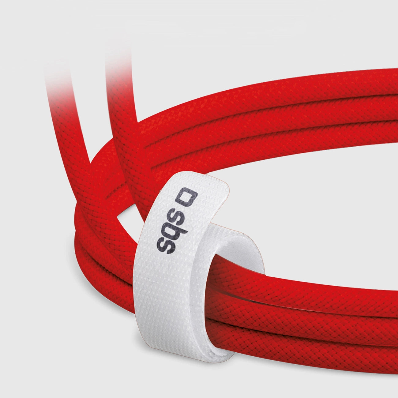 SBS TECABLETISSUETCCR USB-C - USB-C 1.5m 60W Braided Cable - Red_7