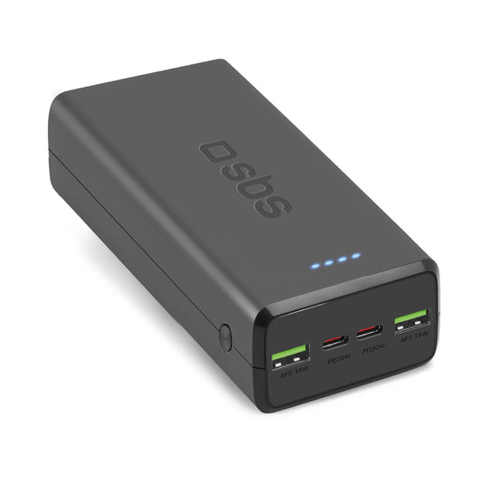 Powerbank SBS TTBB30000PD20K 30000 mAh 2 x USB-C 2 x USB-A - black_0