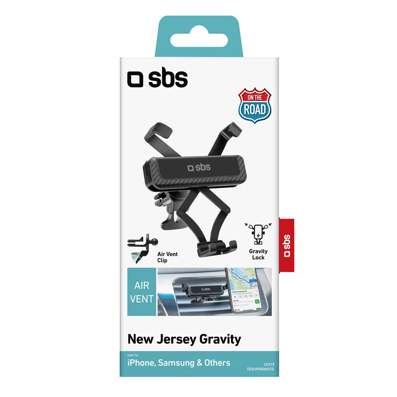 SBS TESUPGRAVSTD gravity smartphone holder - black_2
