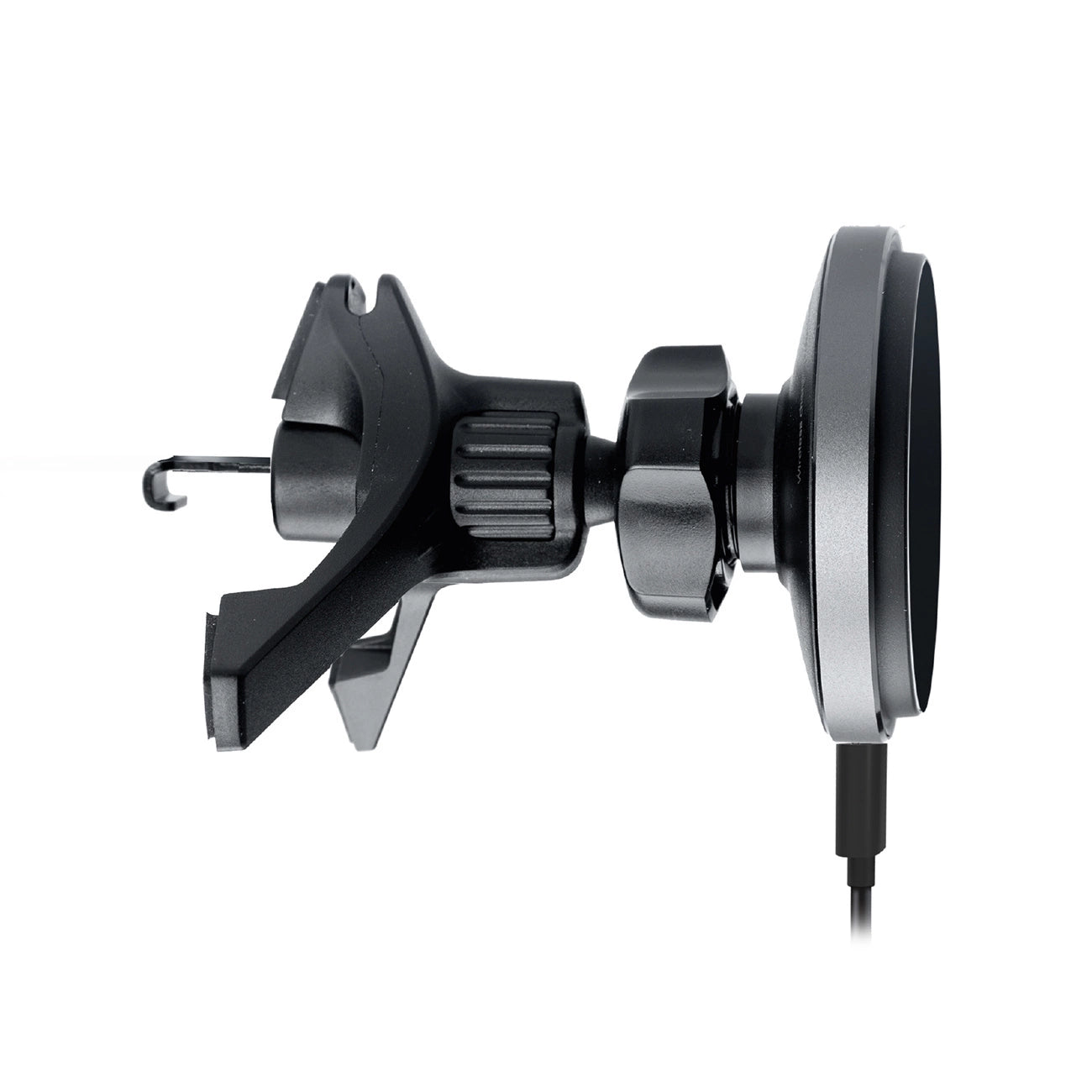 Smartphone holder with wireless charger SBS TESUPMAGWIR15W for air vent, compatible with MagSafe - black_2