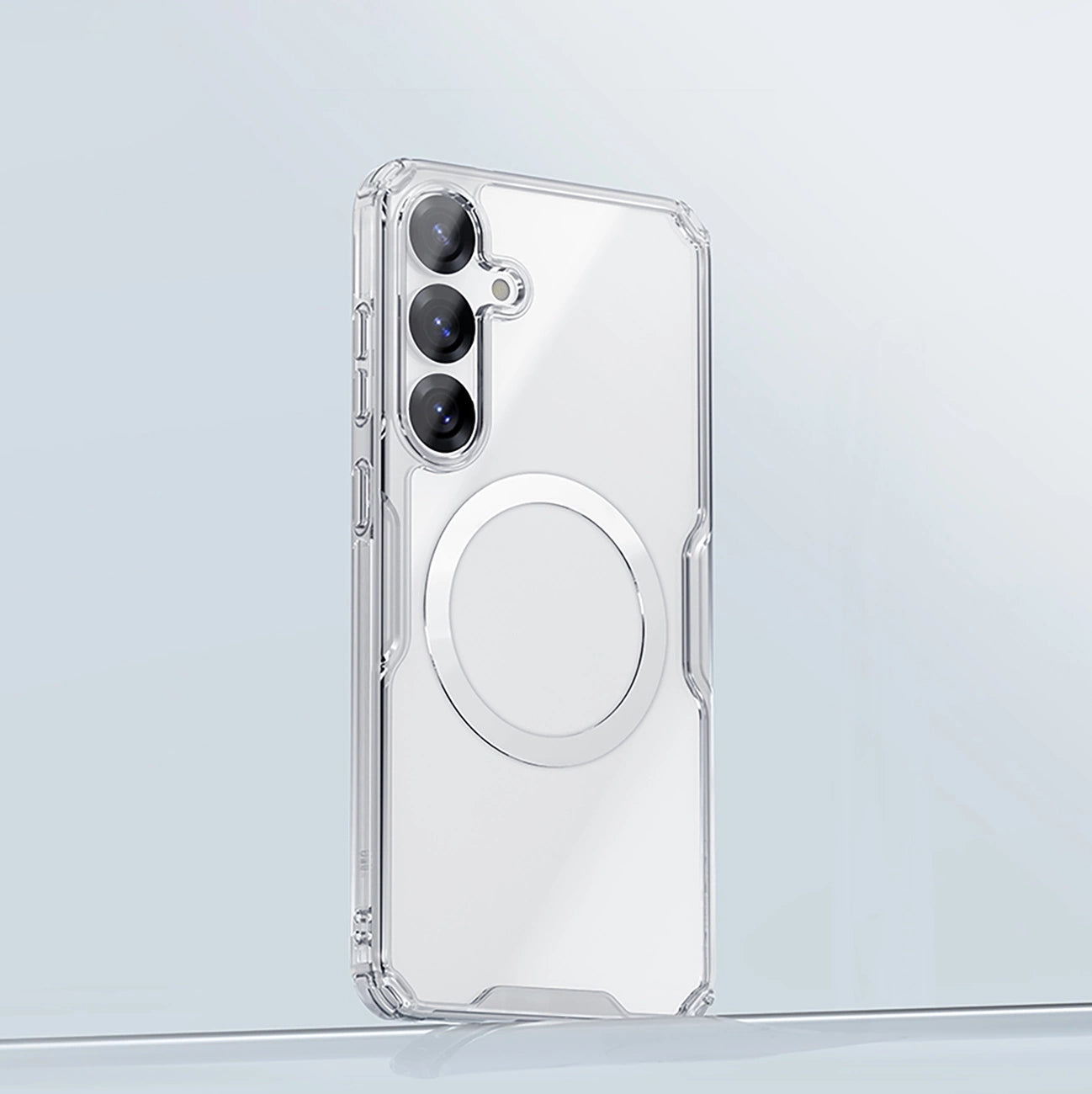 Nillkin Nature TPU Pro Magnetic Case with MagSafe for Samsung S25 - White_5