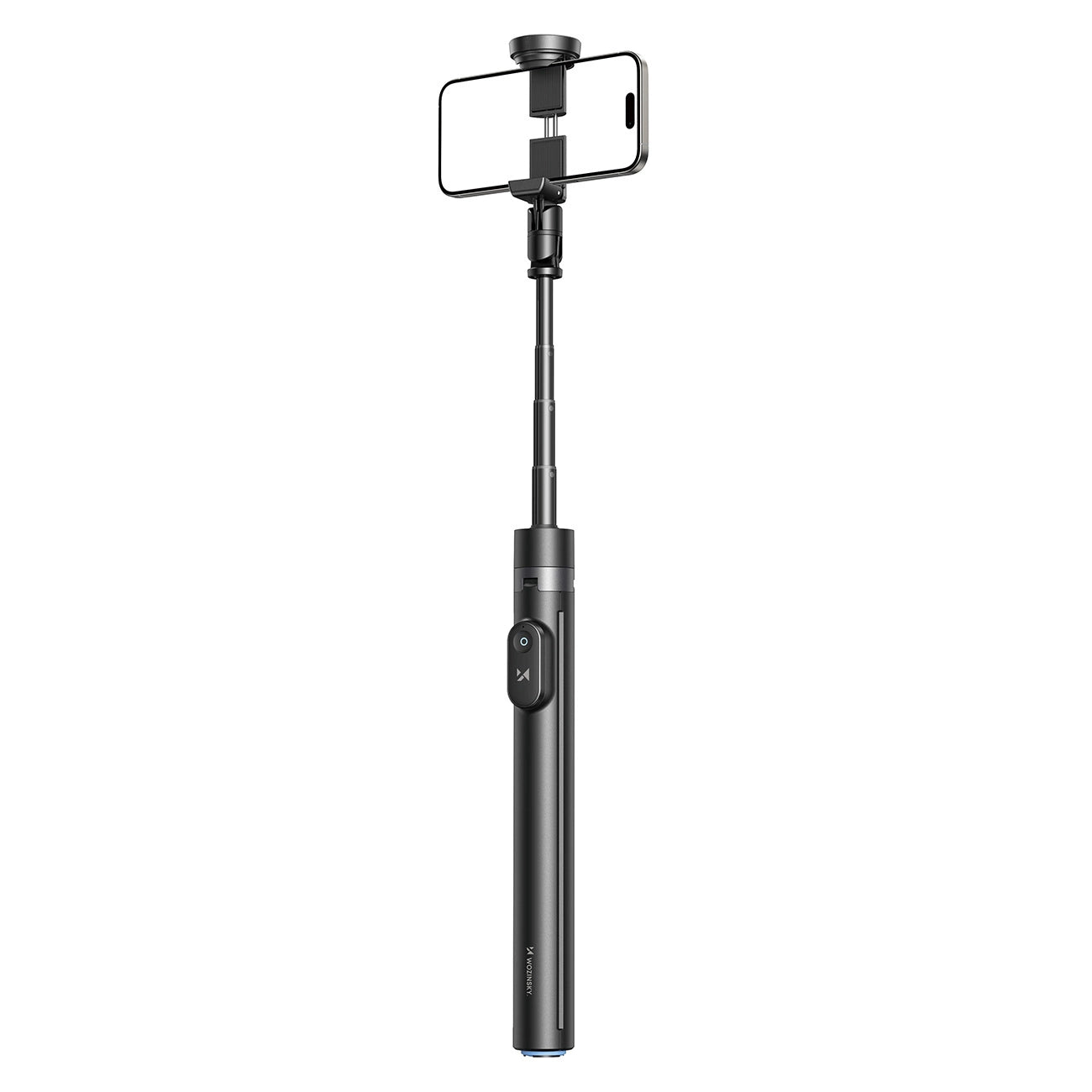 Selfie stick Wozinsky WRZP1 with automatically extendable legs, tripod function, 1.7m - black_0