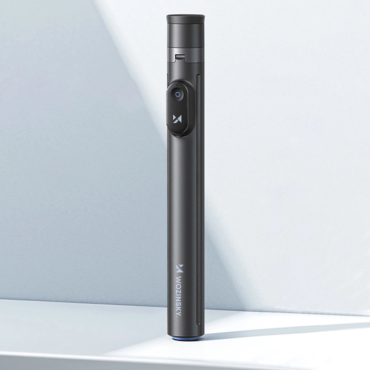 Selfie stick Wozinsky WRZP1 with automatically extendable legs, tripod function, 1.7m - black_3