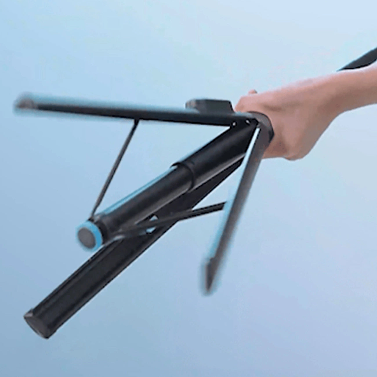 Selfie stick Wozinsky WRZP1 with automatically extendable legs, tripod function, 1.7m - black_6