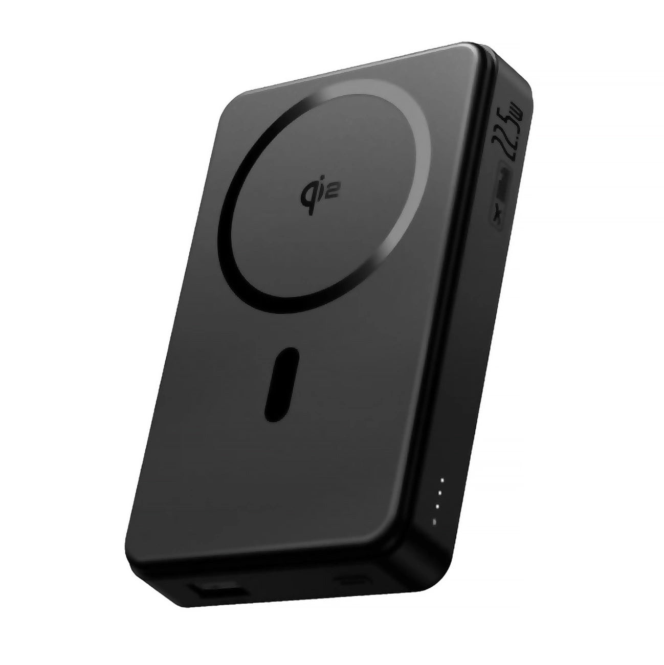 Baseus Airpow II 10000mAh Qi2 Power Bank with MagSafe 22.5W with Baseus Simple Series USB-C Cable - USB-C 20V/3A (30cm) - Black_0