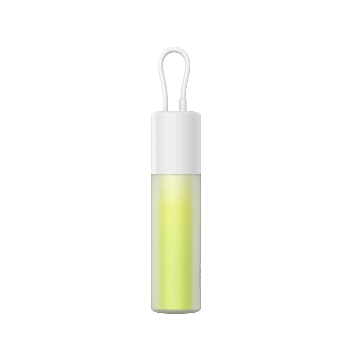 Baseus Popsicle 5200mAh 20W Powerbank with Built-in Lightning Cable (+ White Baseus Simple USB-C - USB-C 60W/20V/3A/30cm Cable) - White-Green_2