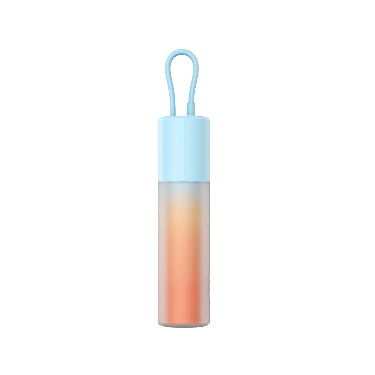 Baseus Popsicle 5200mAh 20W Powerbank with Built-in Lightning Cable (+ White Baseus Simple USB-C - USB-C 60W/20V/3A/30cm Cable) - Blue-Orange_3