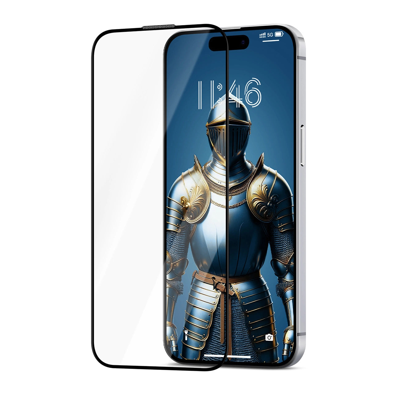 Joyroom JR-MAR0316 anti-reflective tempered glass for iPhone 16 Pro_0