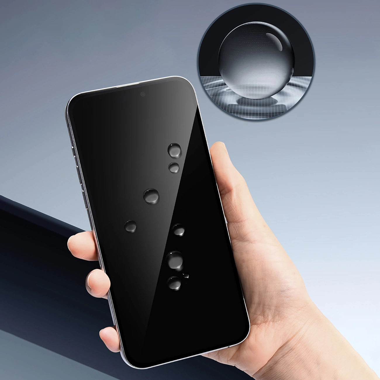 Joyroom JR-MAR0316 anti-reflective tempered glass for iPhone 16 Pro_5