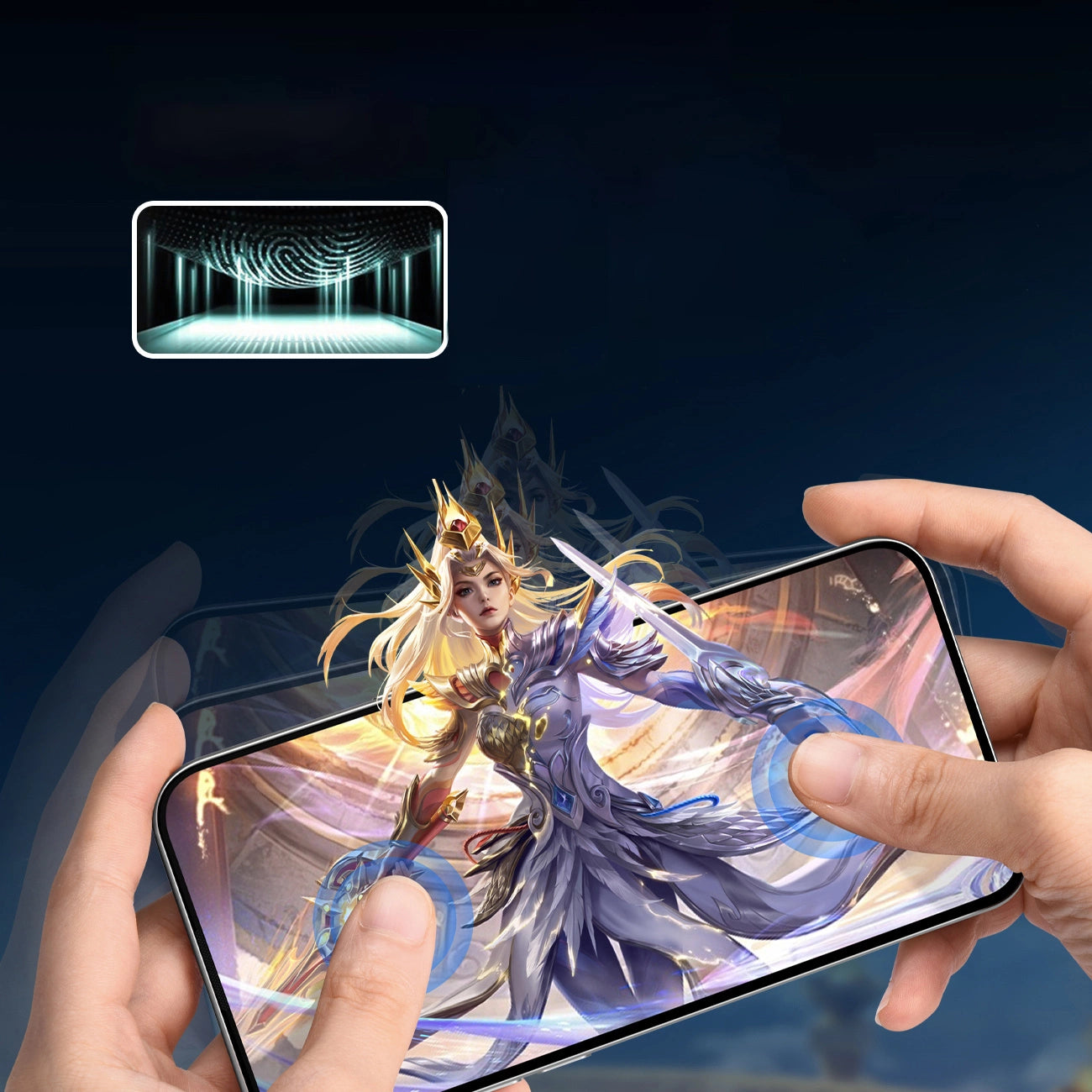 Joyroom JR-MAR0316 anti-reflective tempered glass for iPhone 16 Pro_6