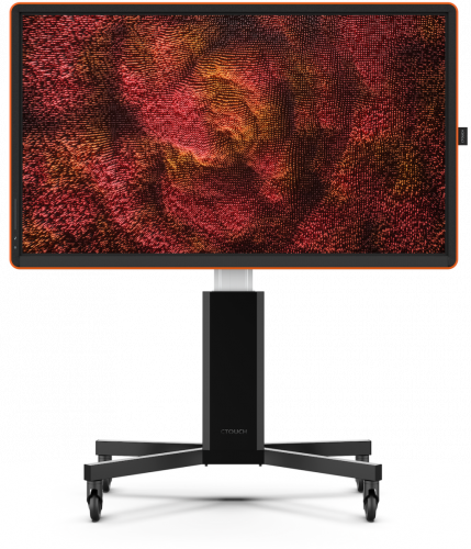 CTOUCH CANVAS 65" REGAL ORANGE INGLASS OPTICALLY BONDED TOUCH, NO-OS TOUCH DISPLAY, INTERACTIVE CANVAS FRAME 10052565 (DEMO PURPOSES MAX. 1 UNIT PER CUSTOMER)_0