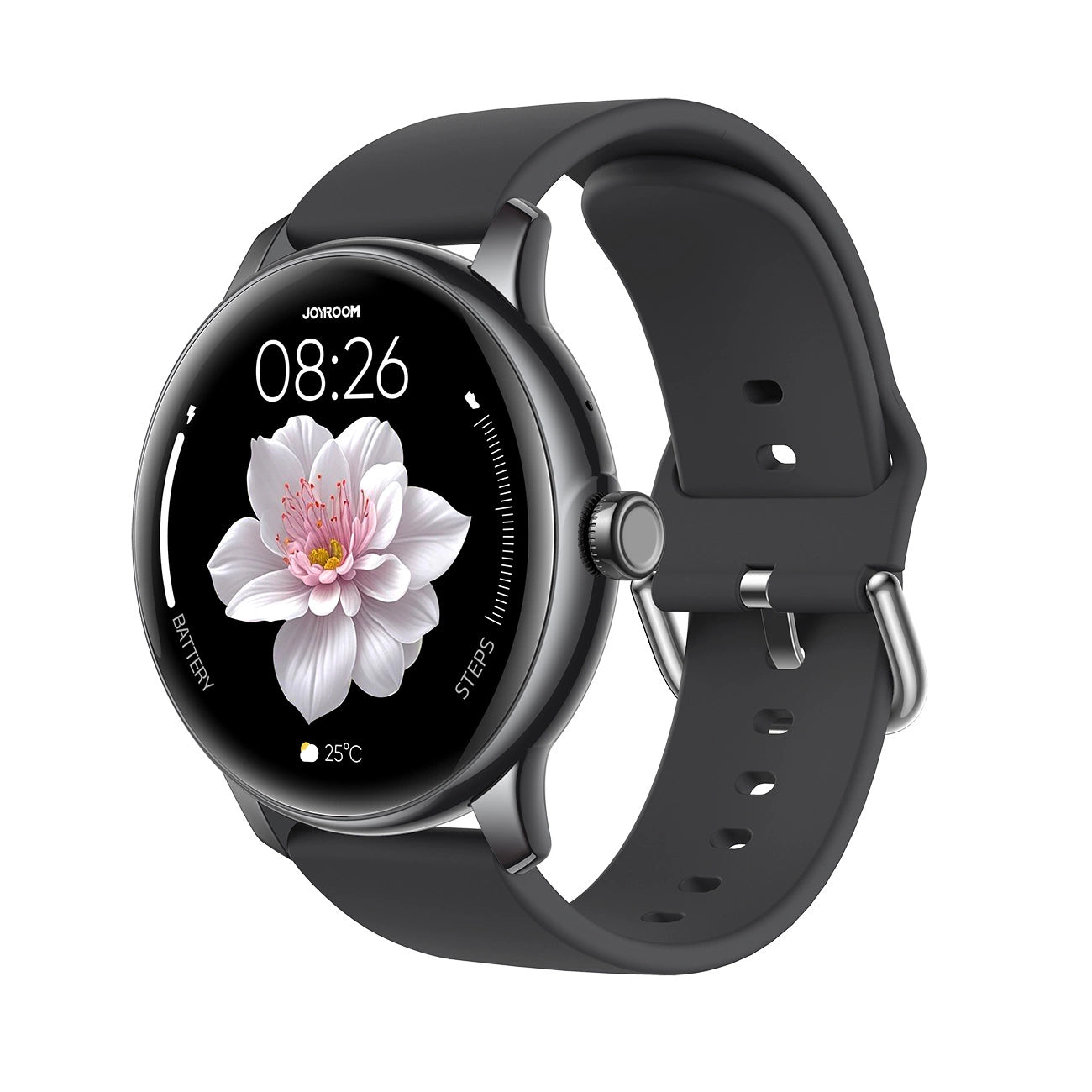 Joyroom Classis Series JR-FC1 Smartwatch with Call Answering Function / IP68 Protection - Dark Gray_2