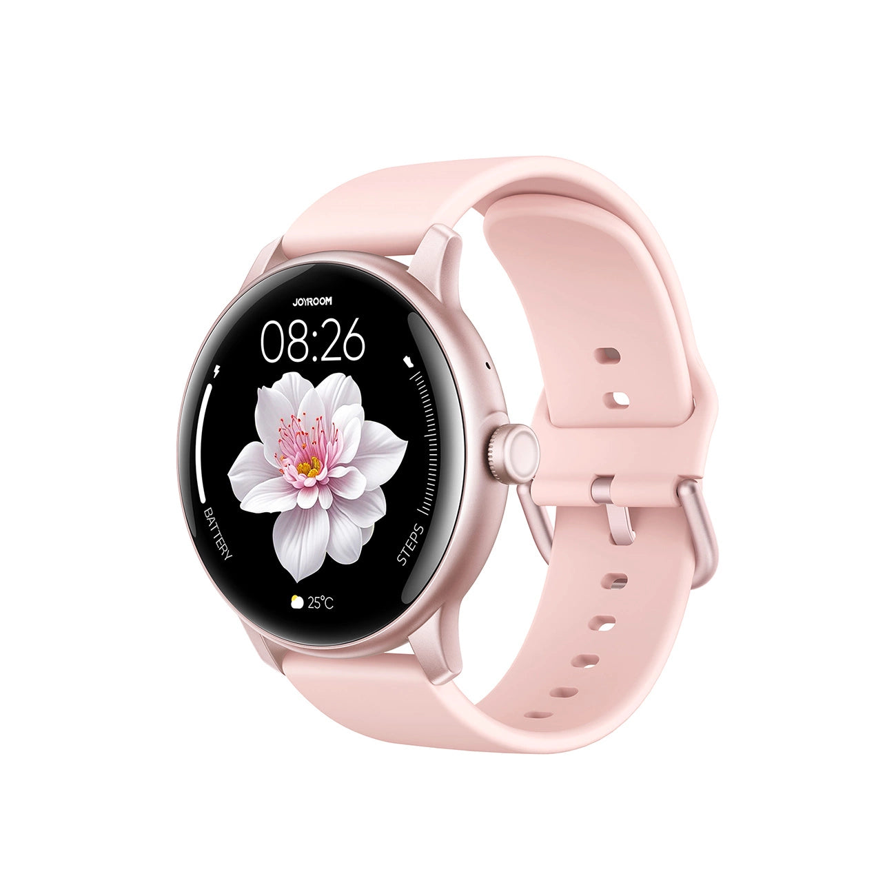 Joyroom Classis Series JR-FC1 Smartwatch with Call Answering Function / IP68 Protection - Pink_1