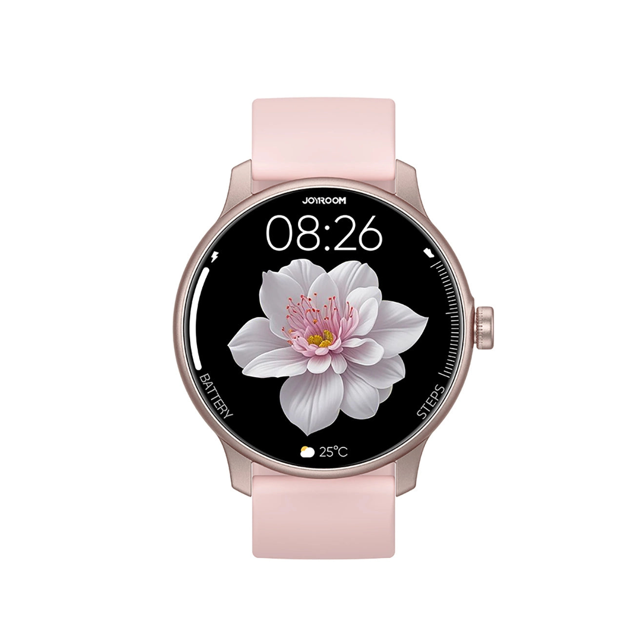 Joyroom Classis Series JR-FC1 Smartwatch with Call Answering Function / IP68 Protection - Pink_2
