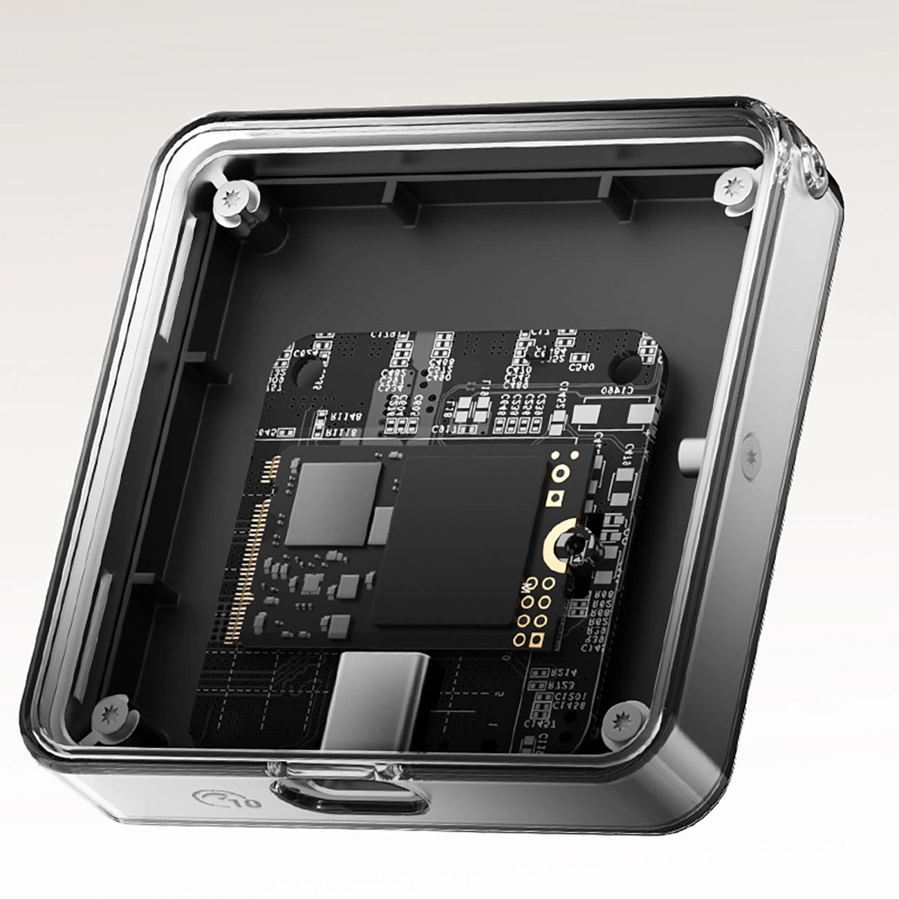 Orico AP30-G2 M.2 NVME Magnetic Disk Drive Bay MagSafe USB-C 3.2 - Black_8