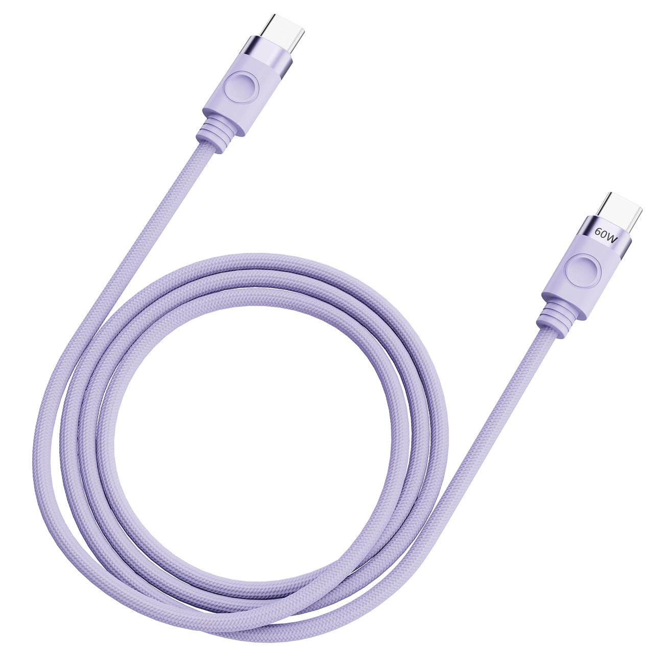 Orico CDX 60W 3A Power Delivery USB-C - USB-C 1m Cable - Purple_2