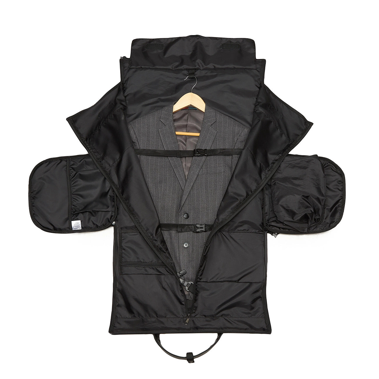 Wozinsky Premium Suit Travel Bag with Wet Pocket (45L) - Black_4