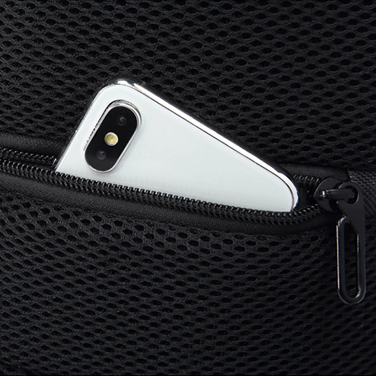 Wozinsky Premium Single Shoulder Anti-Theft City Backpack with Organizer and USB - Black_5