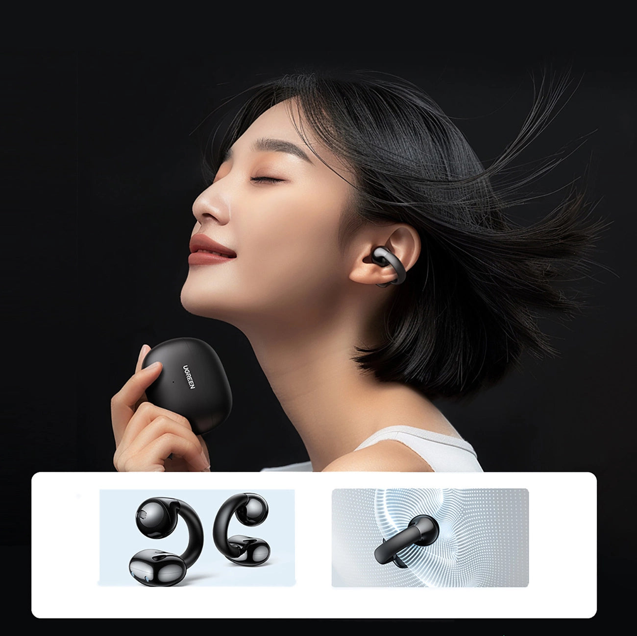 Ugreen HiTune S3 WS209 TWS Wireless Headphones - Black_6
