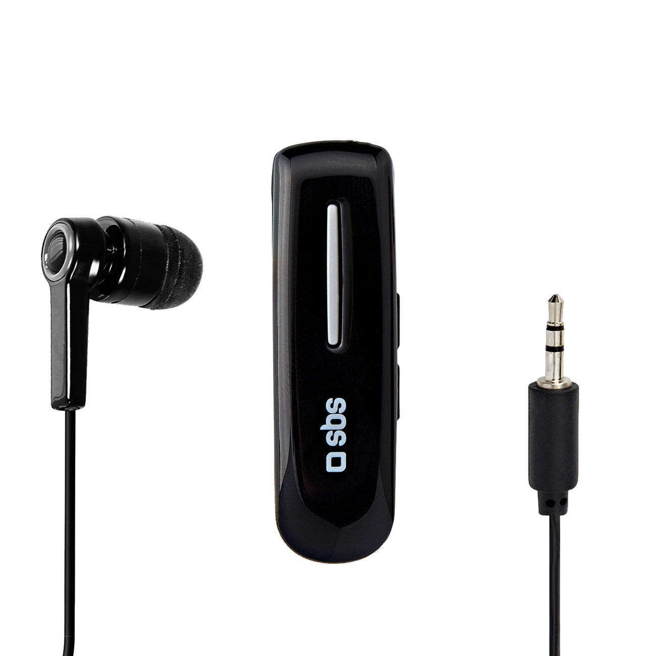 SBS TECLIPHEADSETBTK Wireless Earphone with Clip - Black_1