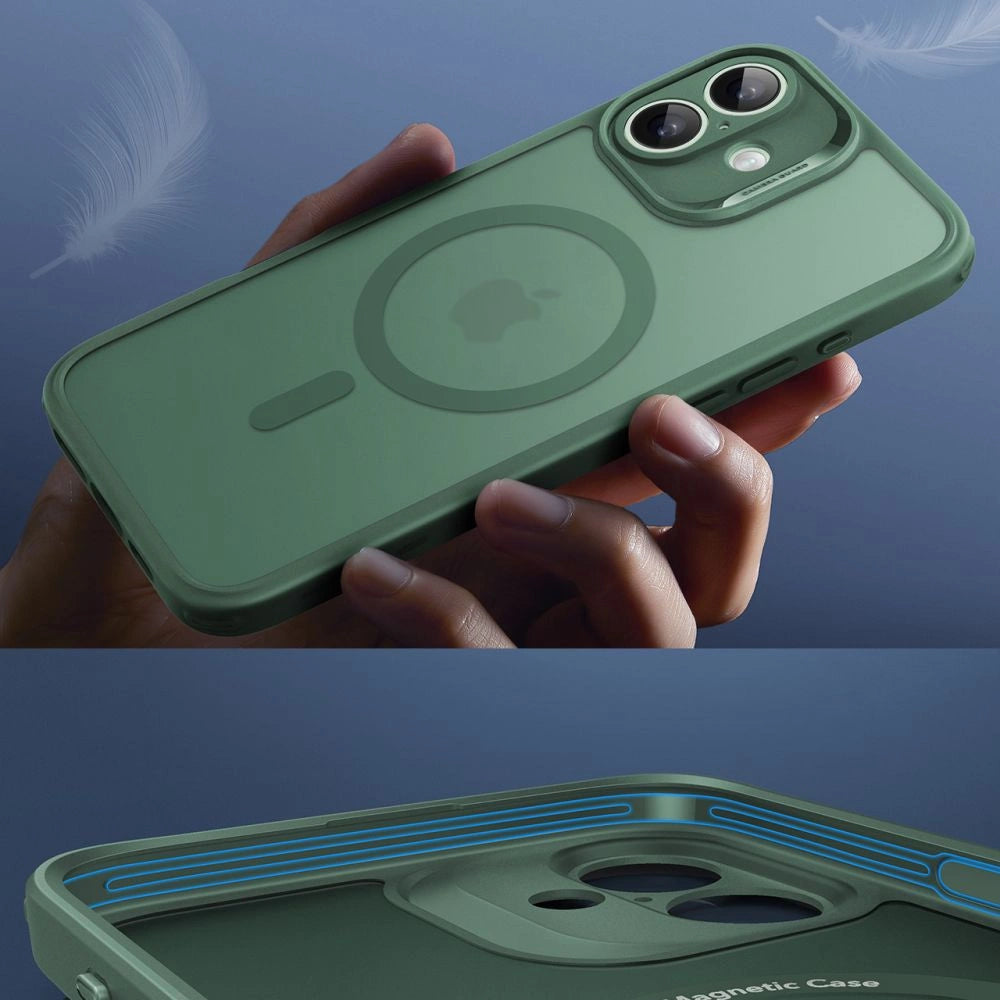 ESR Classic Pro Set Halolock MagSafe iPhone 16 Case - Green_6