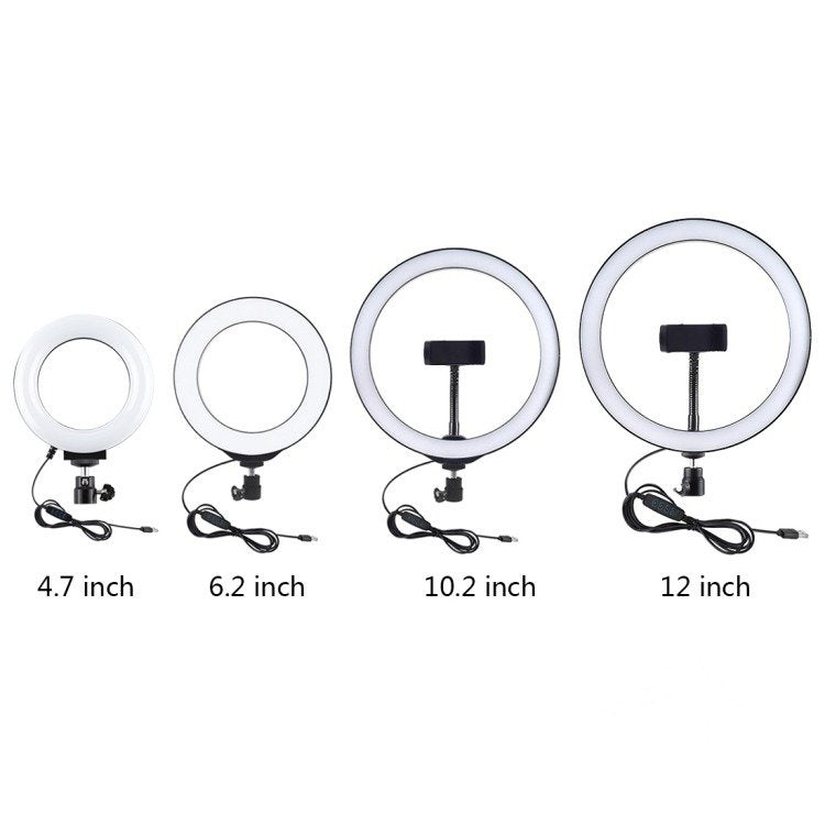 Ring LED lamp Puluz with adjustable base PU391_2