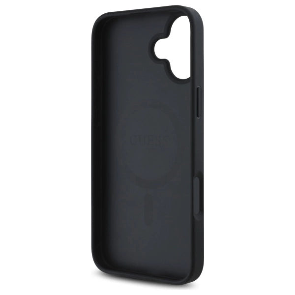 Guess GUHMP16SP4ROPEMCK iPhone 16 6.1" black/black hardcase 4G Flowers Print MagSafe_6