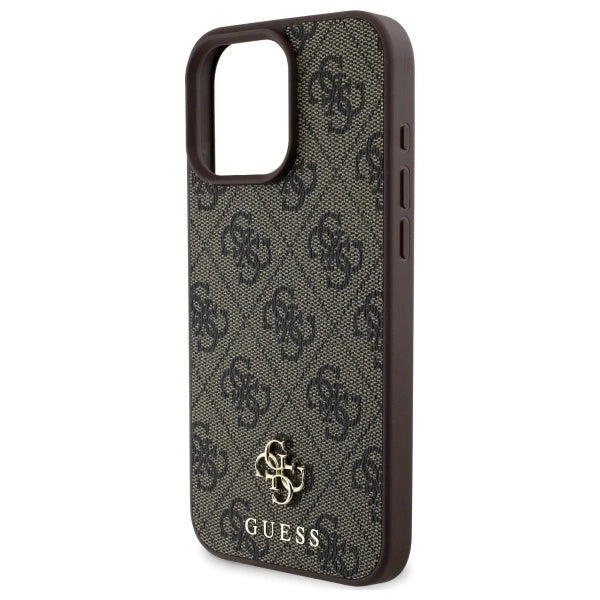 Guess GUHMP16XP4SM4MW iPhone 16 Pro Max 6.9" brown/brown hardcase 4G Small Classic MagSafe_5