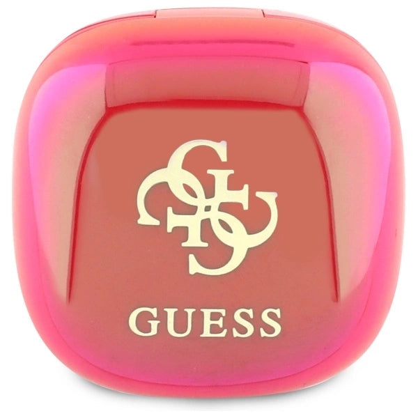 Guess Bluetooth headphones GUTWSJ144ESF TWS + docking station fuchsia/fuschia Iridescent 4G Printed Logo_1