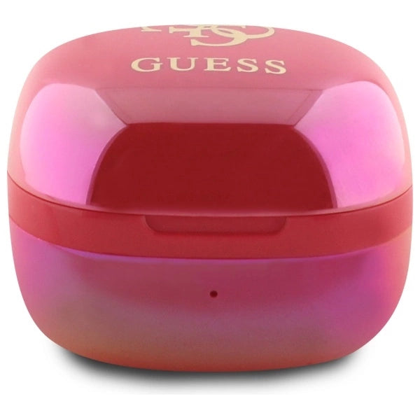 Guess Bluetooth headphones GUTWSJ144ESF TWS + docking station fuchsia/fuschia Iridescent 4G Printed Logo_2