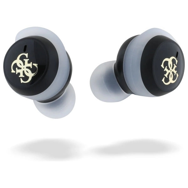 Guess Bluetooth headphones GUTWSJ144ESK TWS + docking station black/black Iridescent 4G Printed Logo_4