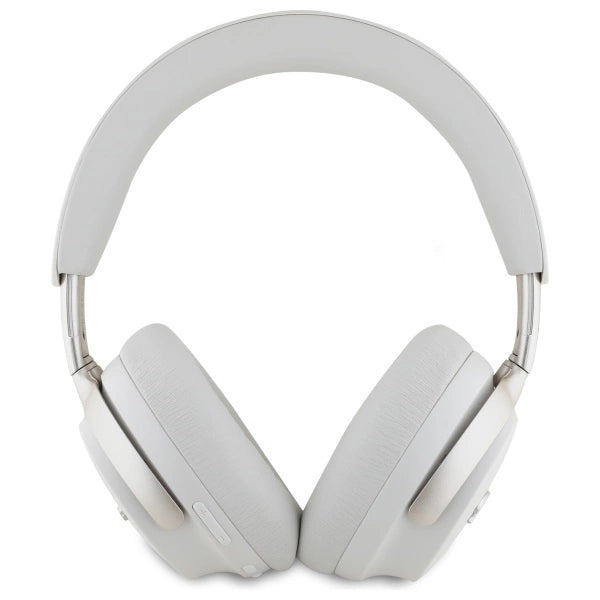 Guess Bluetooth ANC Headphones GUBHC22PSFCSME Beige/Beige Metal Script Logo_2