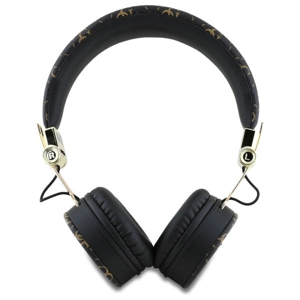 Guess Bluetooth ENC GUBH70E4PTMK on-ear headphones black/black 4G Triangle Round Shape_2
