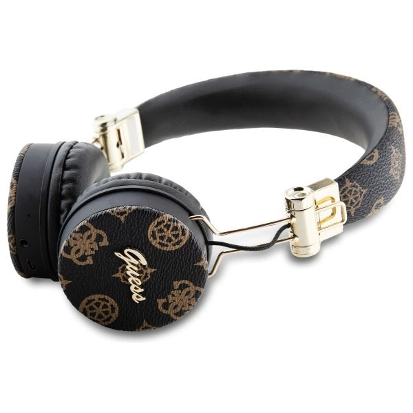 Guess Bluetooth ENC GUBH70EPOSMK on-ear headphones black/black Peony Script Round Shape_1