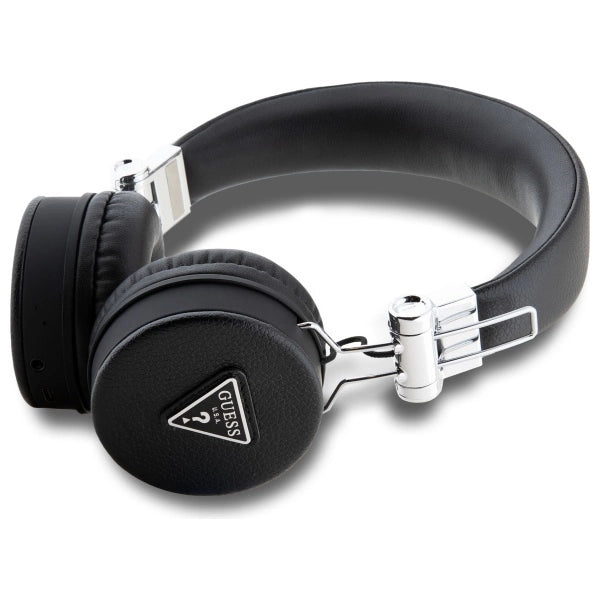 Guess Bluetooth ENC GUBH70PGTSPSK on-ear headphones black/black Grained Classic Round Shape_1