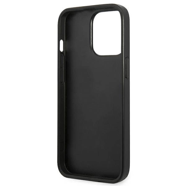Karl Lagerfeld Saffiano Plaque case for iPhone 13 Pro / 13 6.1" - silver_6