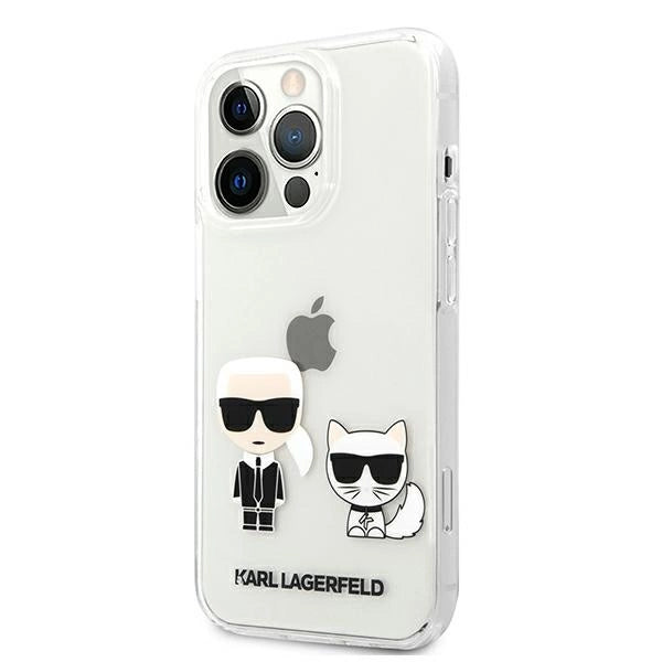 Karl Lagerfeld Karl & Choupette Case for iPhone 13 Pro Max 6.7" - Transparent_1