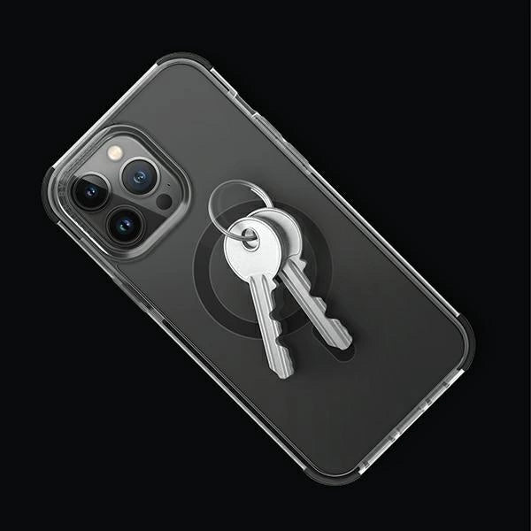 Uniq Combat iPhone 14 Pro 6.1" case Magclick Charging black/concrete charcoal_5