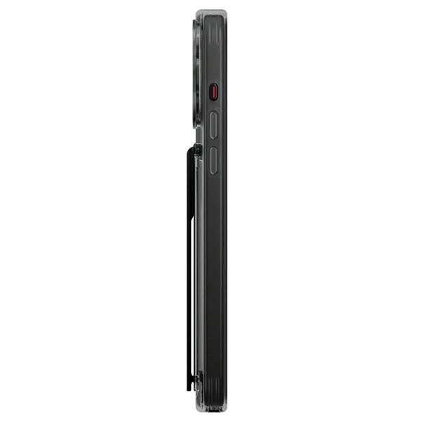 Uniq case Heldro Mount with Stand iPhone 15 Pro Max 6.7" smoke/vapor smoke_5